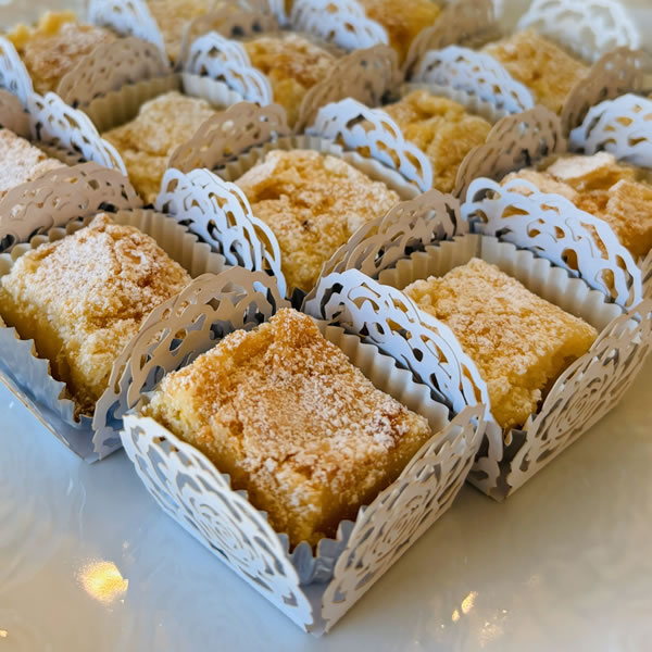 Gooey Butter Cake Bites