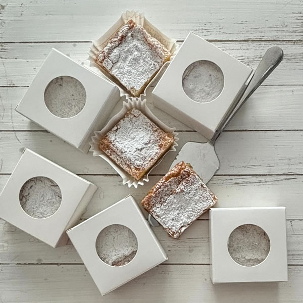 individual boxed gooey butter cake slices